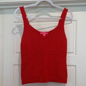 Lilly Pulitzer Red Knit Camisole